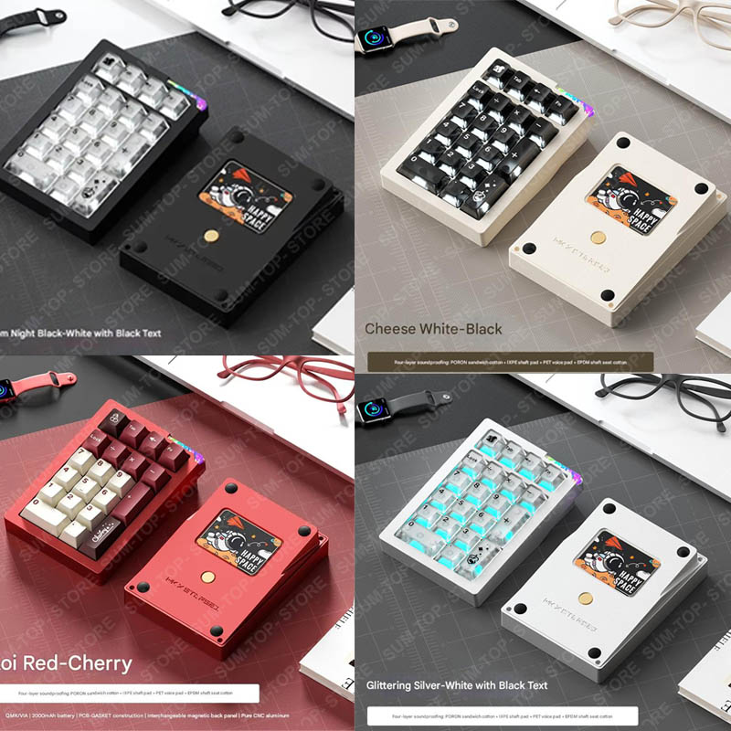 Mechanical Numpad Hot Swap Rgb Wireless - Weikav Stars21S Zestawy Numpad Bezprzewodowa Klawiatura