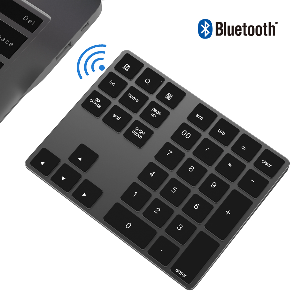 Zewnętrzna klawiatura numerycz – Bluetooth Numeric Keypad Aluminum Slim recenzja i cena