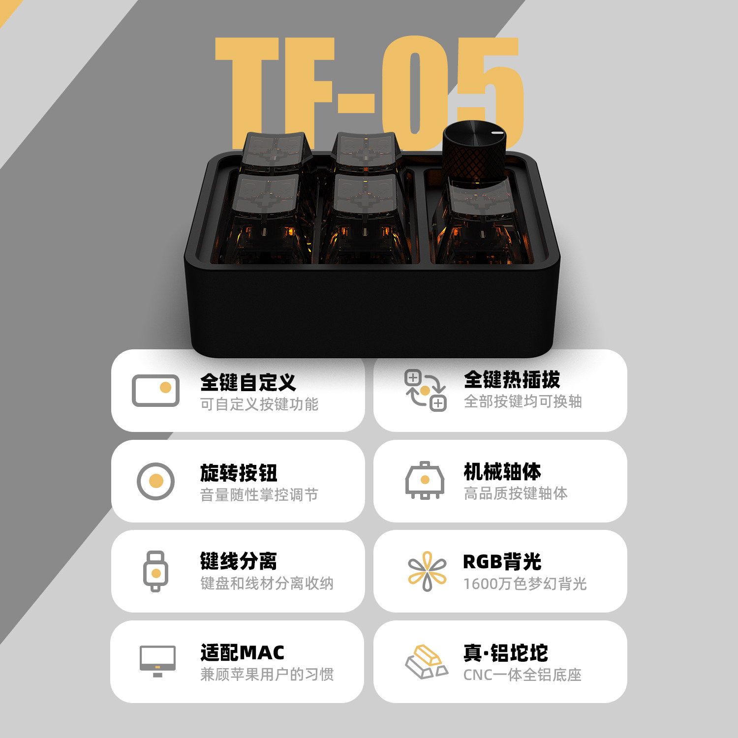 Niestandardowa mikroklawiatura – Custom Number Pad Macro Keypad Programmable recenzja i cena