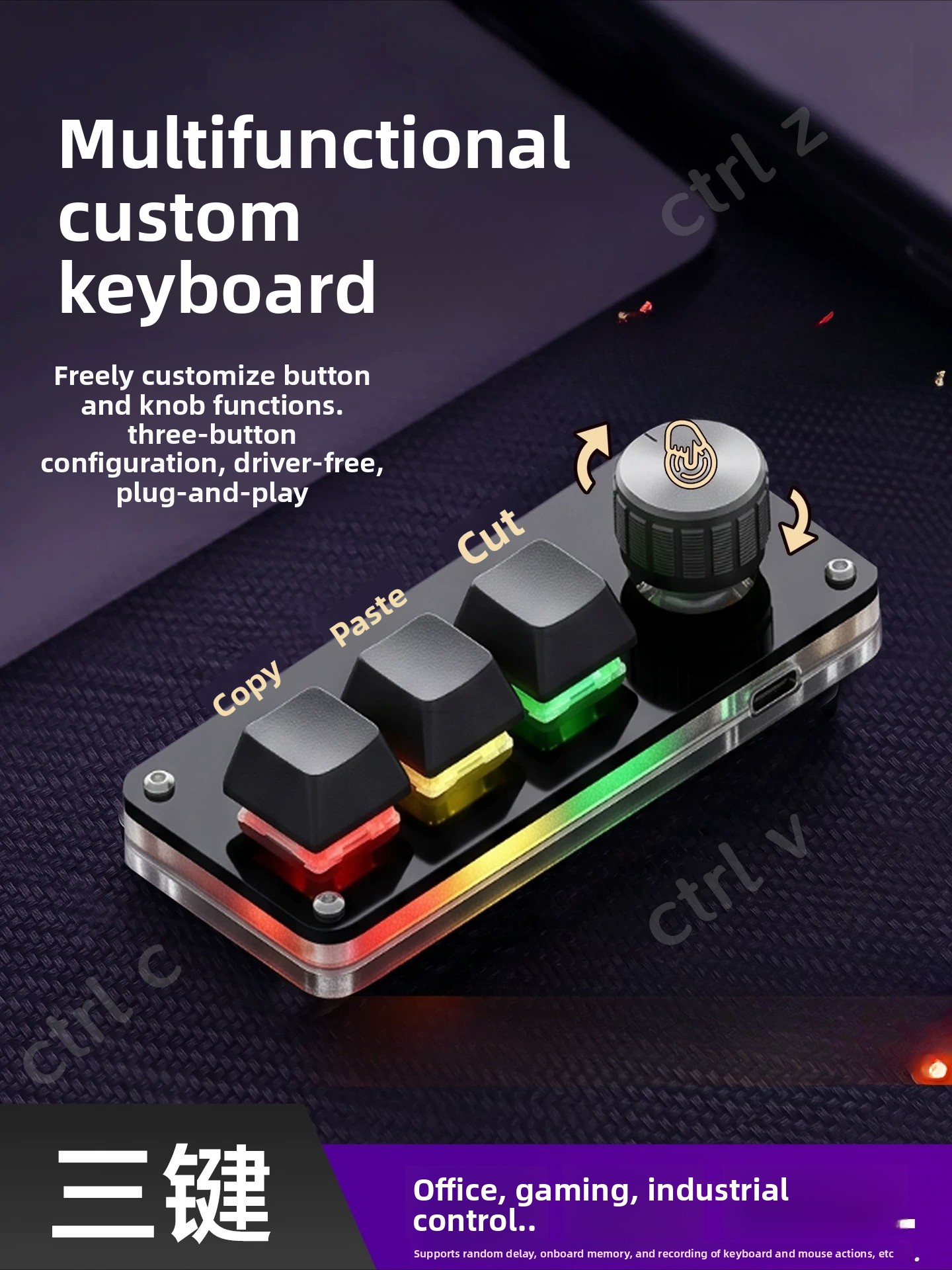 Personalizowana, programowalna – Custom Number Pad Macro Keypad Programmable recenzja i cena