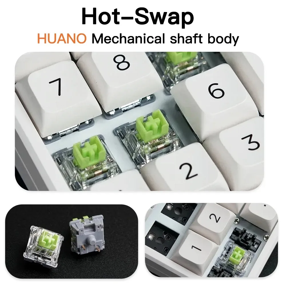 Darmoshark K3 Pro – bezprzewod – Mechanical Numpad Hot Swap Rgb Wireless recenzja i cena
