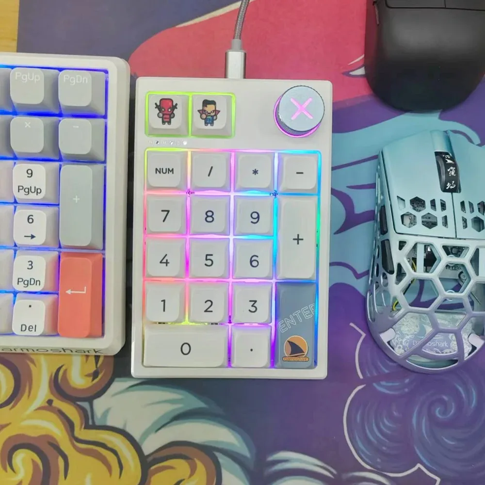 Darmoshark K3 Pro – bezprzewod – Mechanical Numpad Hot Swap Rgb Wireless recenzja i cena