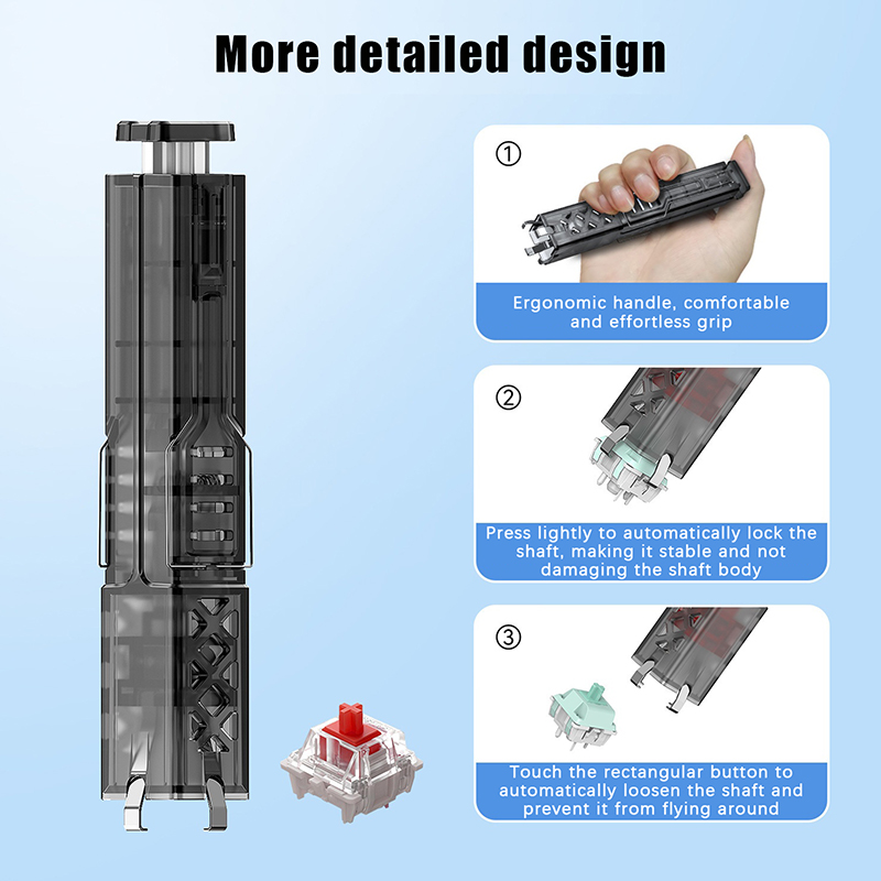 Y-1Pc 2 w 1 Ściągacz do przełą – Keycap Puller Switch Puller 2 In 1 recenzja i cena