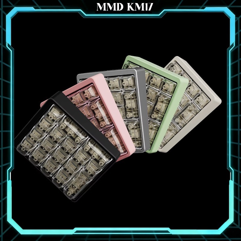 MMD 17-klawiszowa, trójmodowa, – Mechanical Numpad Hot Swap Rgb Wireless recenzja i cena