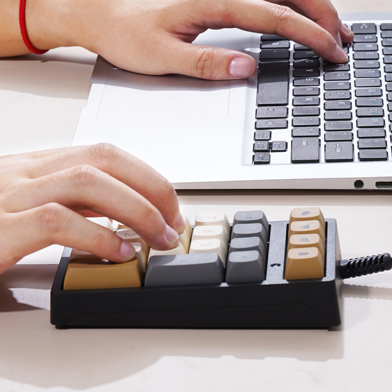 APAYADO T21 Mechaniczna Klawia – Pbt Keycaps For Numeric Keypad Numpad recenzja i cena