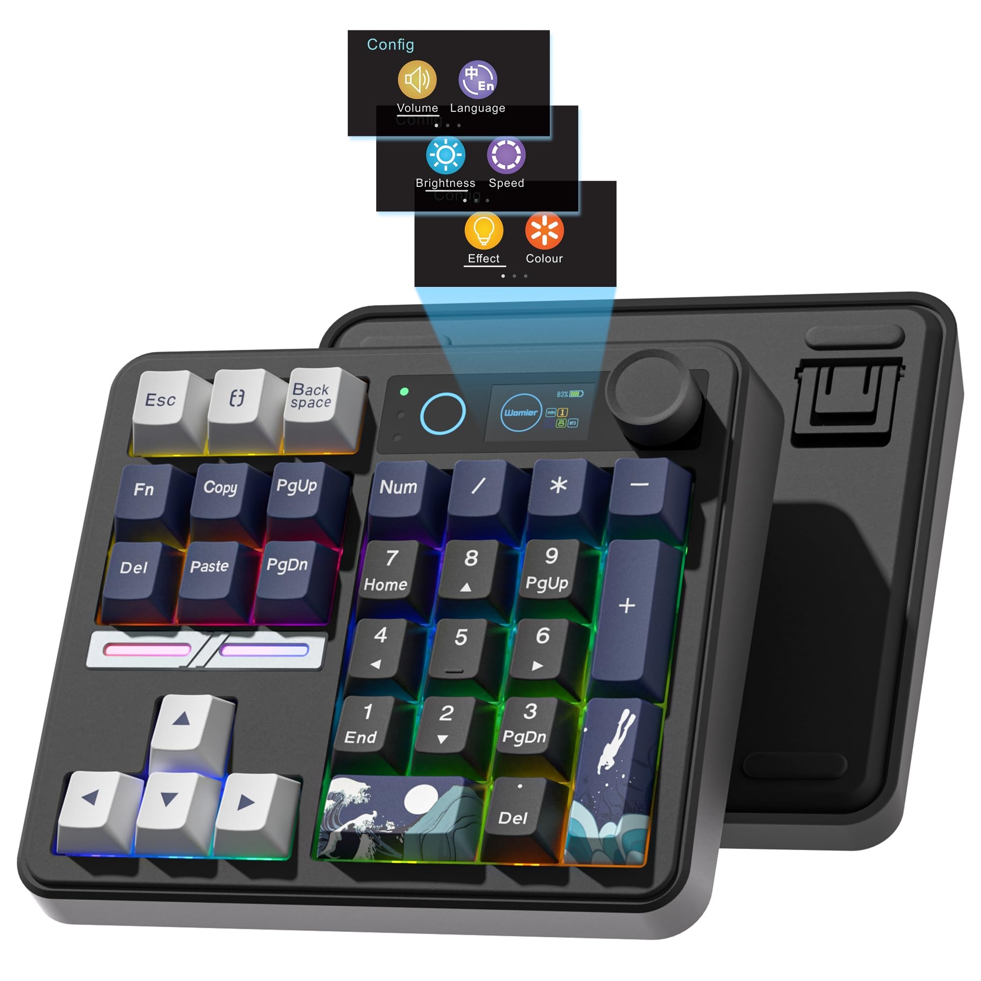 Womier SK30 Mini Mechaniczna K – Mechanical Numpad Hot Swap Rgb Wireless recenzja i cena