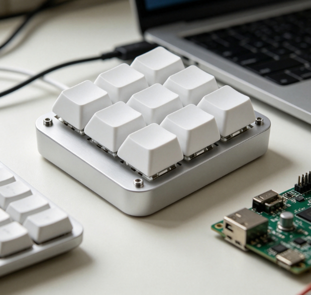 Niestandardowa klawiatura mech – Custom Number Pad Macro Keypad Programmable recenzja i cena