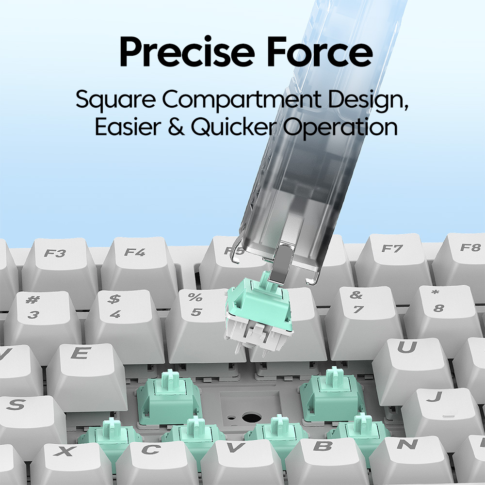 Zestaw akcesoriów do klawiatur – Keycap Puller Switch Puller 2 In 1 recenzja i cena