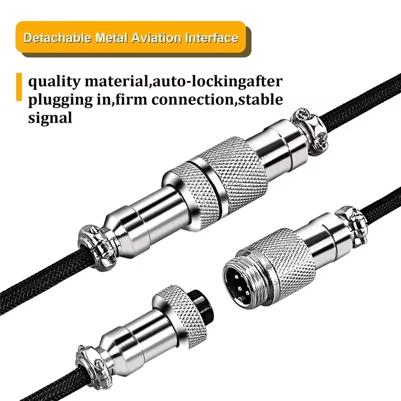 Kabel spiralny USB Typ C 3M Ma – Type C Detachable Cable Coiled Keyboard recenzja i cena
