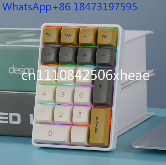 FREEWOLF K21 Bezprzewodowa Mec – Mechanical Numpad Hot Swap Rgb Wireless recenzja i cena