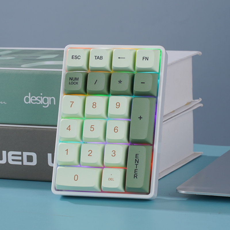 FREEWOLF K21 Bezprzewodowa Mec – Mechanical Numpad Hot Swap Rgb Wireless recenzja i cena