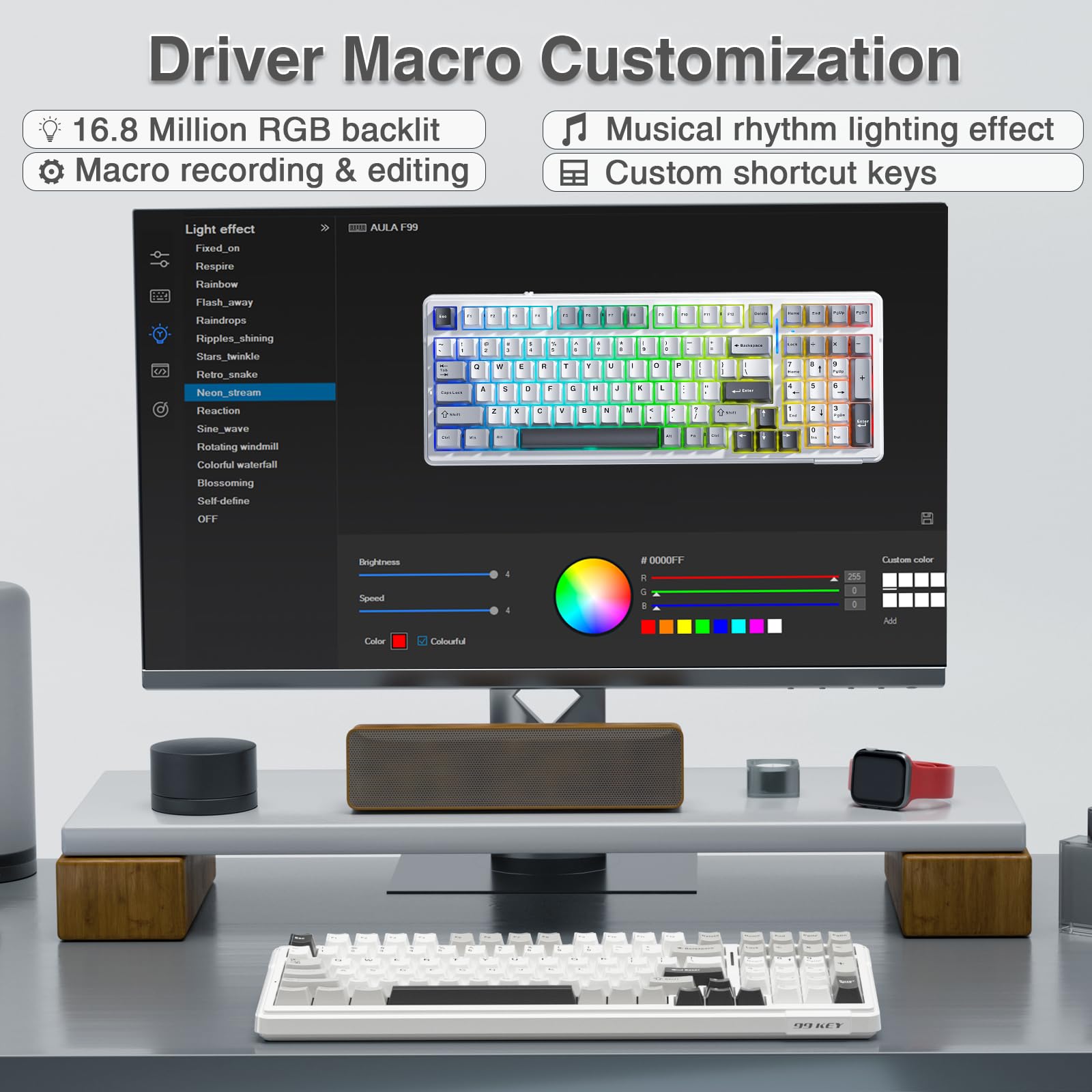 AULA F99 Pro – bezprzewodowa k – Mechanical Numpad Hot Swap Rgb Wireless recenzja i cena